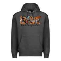 Charcoal Heather hello fall love Premium Hoodie - JahusDesignShop