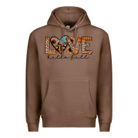Chestnut hello fall love Premium Hoodie - JahusDesignShop