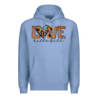Colony Blue hello fall love Premium Hoodie - JahusDesignShop