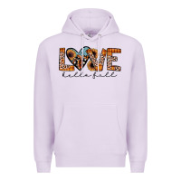 Lilac hello fall love Premium Hoodie - JahusDesignShop