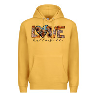 Mustard hello fall love Premium Hoodie - JahusDesignShop