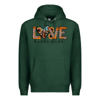 Sports Green hello fall love Premium Hoodie - JahusDesignShop