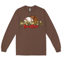 Chestnut baseball brother Long Sleeve Tee - BundleAndBundleShop
