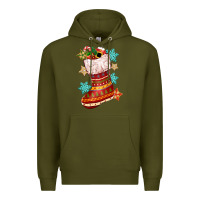 Army Green christmas Premium Hoodie - CowGirlArtShop