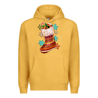 Mustard christmas Premium Hoodie - CowGirlArtShop