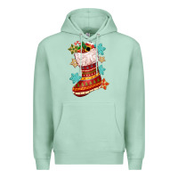 Seafoam christmas Premium Hoodie - CowGirlArtShop
