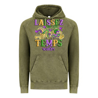Vintage Olive laissez les bon temps rouler Vintage Hoodie - MaliasSmallBusiness