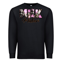 Black Milk Maker Mother's Day Premium Sweatshirt - CowGirlArtShop