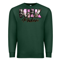 Sports Green Milk Maker Mother's Day Premium Sweatshirt - CowGirlArtShop