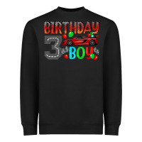 Black birthday boy 3 Heavyweight Sweatshirt - BundleAndBundleShop