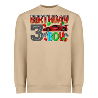 Mushroom birthday boy 3 Heavyweight Sweatshirt - BundleAndBundleShop