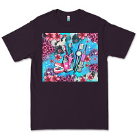 Plum dentist element with flowers Premium Tee - AdoDesignShop
