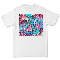 White dentist element with flowers Premium Tee - AdoDesignShop