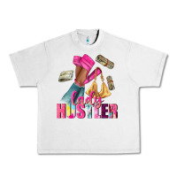 Lunar Rock lady hustler afro high heels Urban Heavy Tee - NancyCooperArtShop
