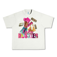 Pistachio lady hustler afro high heels Urban Heavy Tee - NancyCooperArtShop