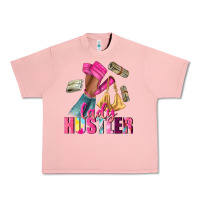 Salmon lady hustler afro high heels Urban Heavy Tee - NancyCooperArtShop