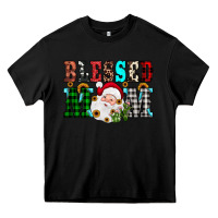 Black blessed mom christmas Heavy Core Tee - JahusDesignShop