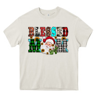 Cream blessed mom christmas Heavy Core Tee - JahusDesignShop
