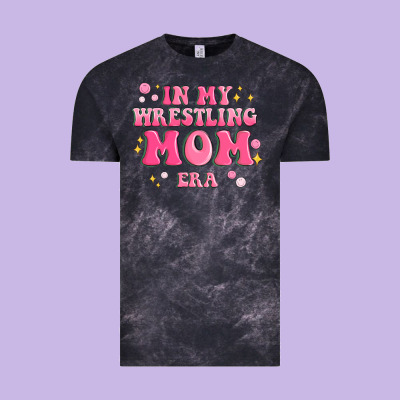 In My Wrestling Mom Era Vintage Tee Designed By Maliassmallbusiness