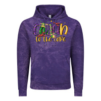 Cloud Purple cajun to the core Vintage Hoodie - MaliasSmallBusiness