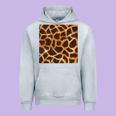 Giraffe Seamless Pattern Urban Hoodie Designed By Bundleandbundleshop