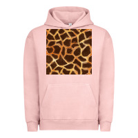 Pigment Salmon giraffe seamless pattern Urban Hoodie - BundleAndBundleShop