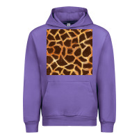 Tulip giraffe seamless pattern Urban Hoodie - BundleAndBundleShop