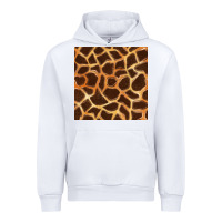 White giraffe seamless pattern Urban Hoodie - BundleAndBundleShop