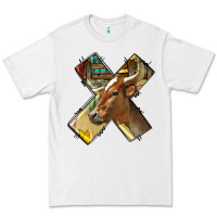 White farm life alphabet lowercase letters x Premium Tee - BundleAndBundleShop