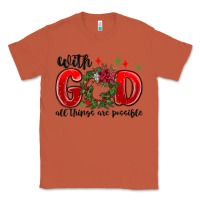 Copper with god all things are possible Classic Tee - MaliasSmallBusiness