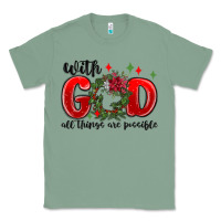 Sage with god all things are possible Classic Tee - MaliasSmallBusiness