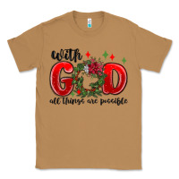 Toasted Coconut with god all things are possible Classic Tee - MaliasSmallBusiness