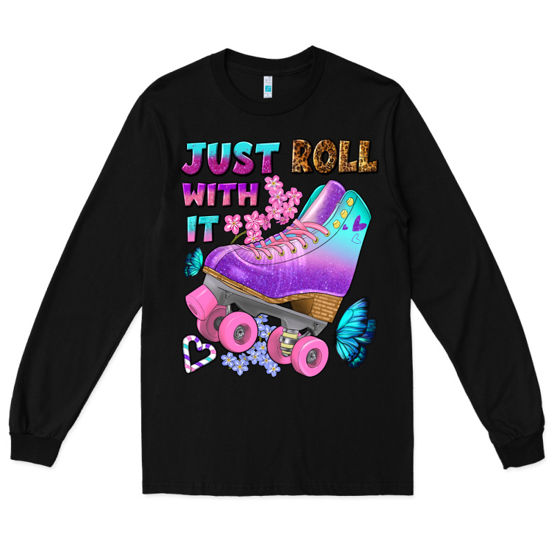 Just Roll With It Long Sleeve Tee by BundleAndBundleShop | Teevron