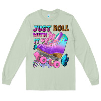 Matcha just roll with it Long Sleeve Tee - BundleAndBundleShop
