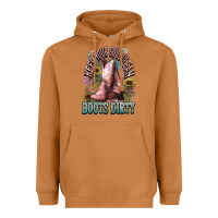 Meerkat Keep your soul clean boots dirty Cowboy western Heavyweight Hoodie - HowdyJamesFarm