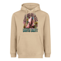 Mushroom Keep your soul clean boots dirty Cowboy western Heavyweight Hoodie - HowdyJamesFarm