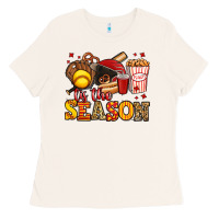 Bone tis the season softball Ladies Tee - Jasminsmagicworld