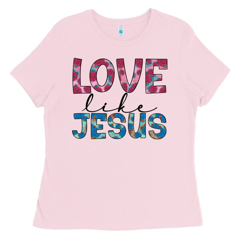 Love Like Jesus Ladies Tee by JahusDesignShop | Teevron