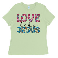 Matcha love like jesus Ladies Tee - JahusDesignShop