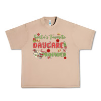 Burro santa's favorite daycare provider Urban Heavy Tee - MaliasSmallBusiness