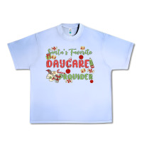 Grape Ice santa's favorite daycare provider Urban Heavy Tee - MaliasSmallBusiness