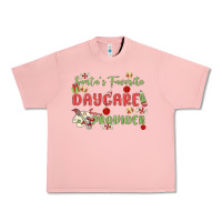 Salmon santa's favorite daycare provider Urban Heavy Tee - MaliasSmallBusiness