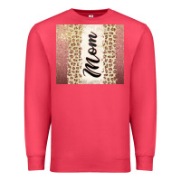 Cardinal Rose gold mom leopard glitter Premium Sweatshirt - CowGirlArtShop