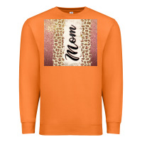 Carrot Rose gold mom leopard glitter Premium Sweatshirt - CowGirlArtShop