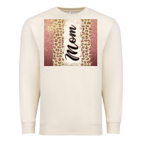 Sandshell Rose gold mom leopard glitter Premium Sweatshirt - CowGirlArtShop