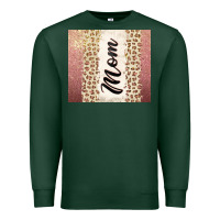 Sports Green Rose gold mom leopard glitter Premium Sweatshirt - CowGirlArtShop