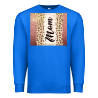 True Royal Rose gold mom leopard glitter Premium Sweatshirt - CowGirlArtShop