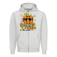 Coolest Pumpkin In The Patch Zipper Hoodie | Teevron