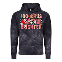 Cloud Black 100 days brighter Vintage Hoodie - MaliasSmallBusiness