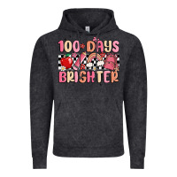 Vintage Black 100 days brighter Vintage Hoodie - MaliasSmallBusiness